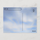 Postcrossing - Wheatfields with Cyples Van ゴッホ ポストカード (裏面)