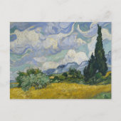 Postcrossing - Wheatfields with Cyples Van ゴッホ ポストカード (正面)