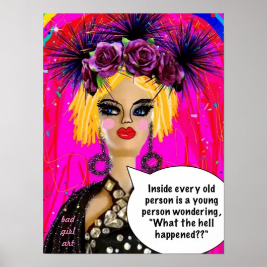 POSTER古い人は誰でも若い人 ポスター (正面)