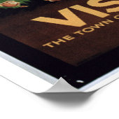 Poster'広告's the town of Visby，スウェーデン(colo) ポスター (角)