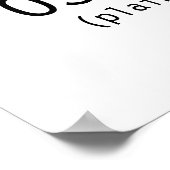 POSTER （プレーン） ポスター (角)