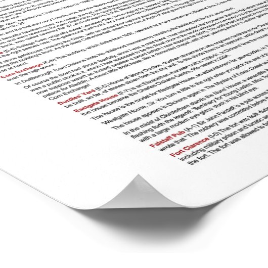 Poster ポスター (角)