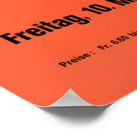 Poster ポスター (角)