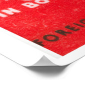 Poster ポスター (角)