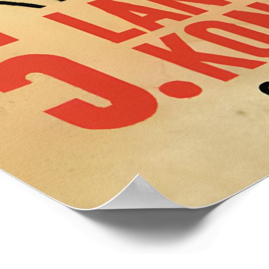 Poster ポスター (角)