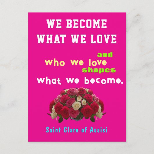 Poster ポストカード (正面)