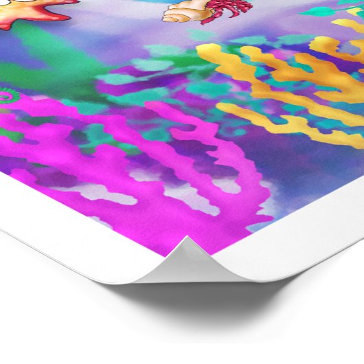 poster_海洋生物 ポスター (角)