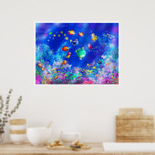 poster_海洋生物 ポスター (キッチン)