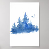 Poster (10,2 x 15,2cm) - Winter Scene ポスター (正面)