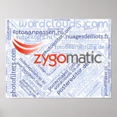 Poster 16"x12" (landscape) ポスター (正面)