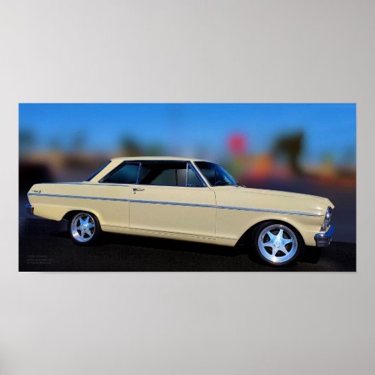 POSTER 1963 Chevy II/Nova ポスター (正面)