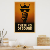 Poster 26, King of Sound,ヴィンテージ ポスター (キッチン)