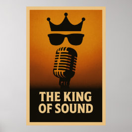 Poster 26, King of Sound,ヴィンテージ ポスター