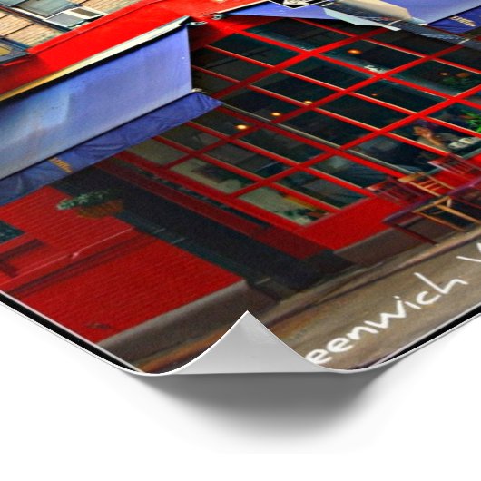 Poster 2 - Greenwich Village, NYC ポスター (角)