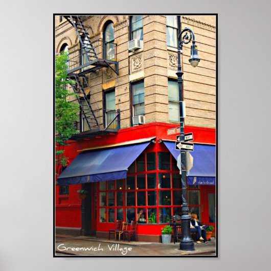 Poster 2 - Greenwich Village, NYC ポスター (正面)