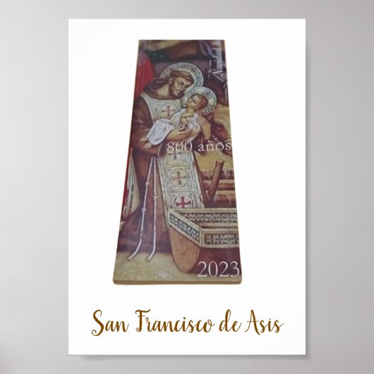 poster 3 de San Francisco de Asís ポスター (正面)