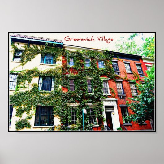 Poster 4 - Greenwich Village, NYC ポスター (正面)