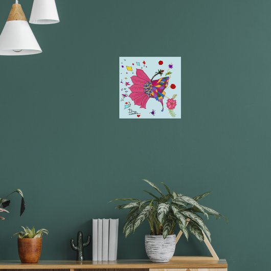 poster A ESPERANÇA  ポスター (リビング1)