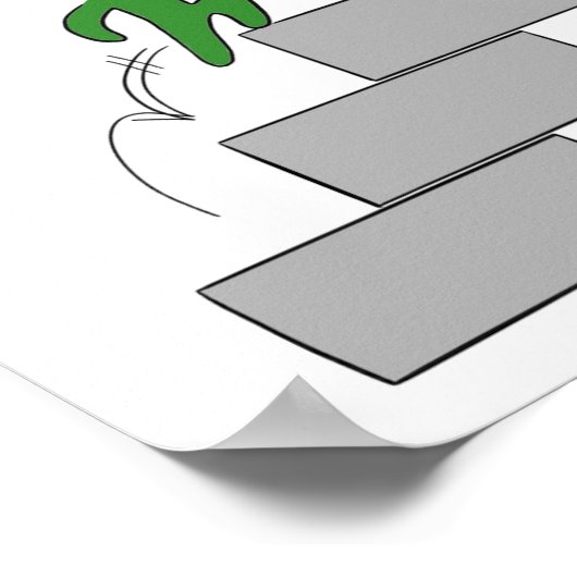 Poster "A plusieurs on va plus loin" ポスター (角)