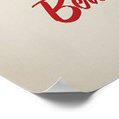 Poster advertisement Queen Bermuda Steam Shi ポスター (角)