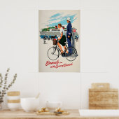 Poster advertisement Queen Bermuda Steam Shi ポスター (キッチン)