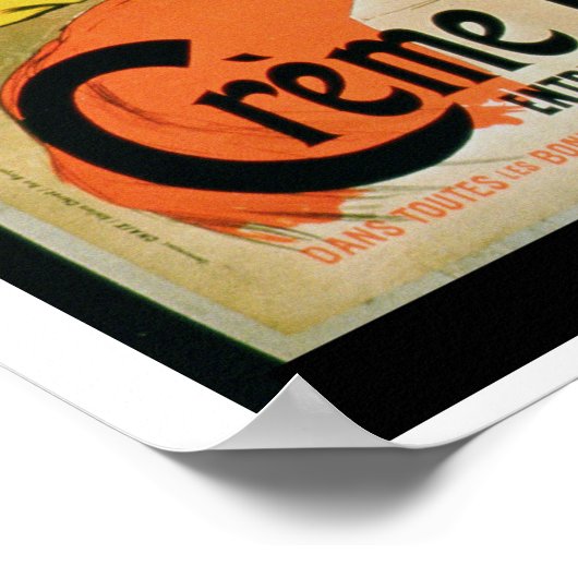 Poster advertising 'Creme Eclair Instant Dessert' ポスター (角)