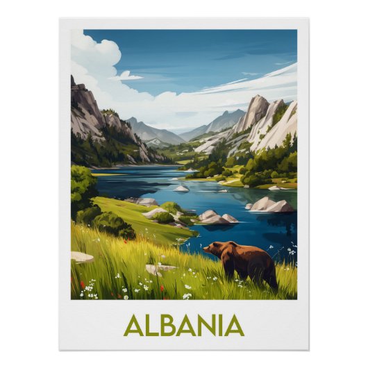 Poster Albania ポスター (正面)