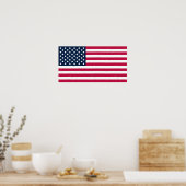 Poster American Flag ポスター (キッチン)