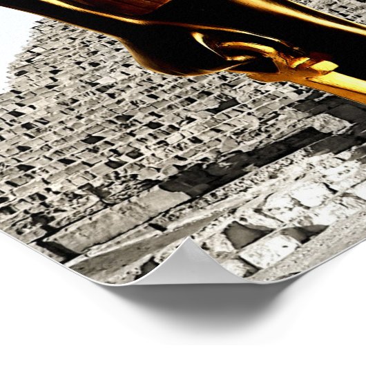 Poster Anubis et la Croix Ankh ポスター (角)