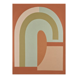 póster arcoiris boho ポスター