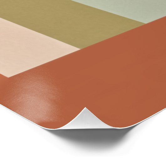 póster arcoiris boho ポスター (コーナー)