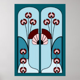 Poster Art Déco ポスター