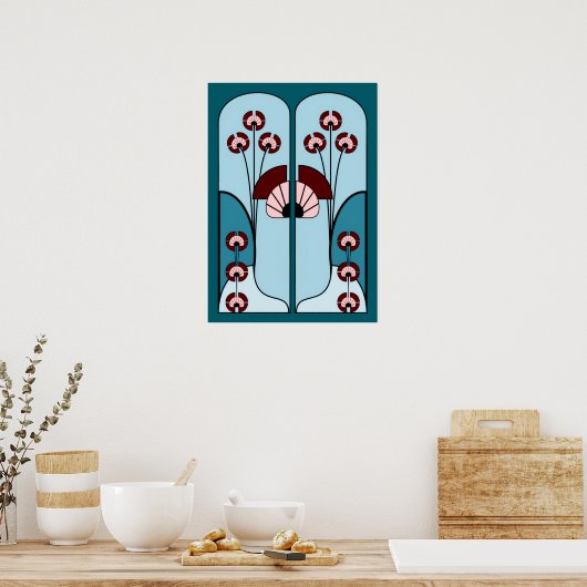 Poster Art Déco ポスター (キッチン)