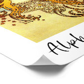 Poster - Art Nouveau 'Sarah Bernardt' ポスター (角)