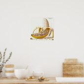 Poster artistique - Projet Banane : architecture e ポスター (キッチン)