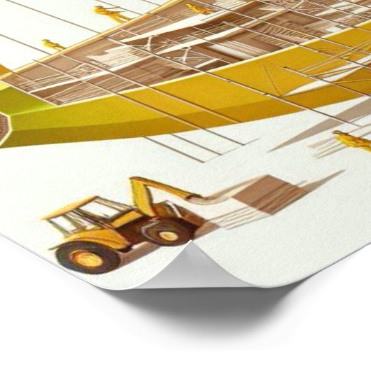 Poster artistique - Projet Banane : architecture e ポスター (角)