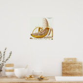 Poster artistique - Projet Banane : architecture e ポスター (キッチン)