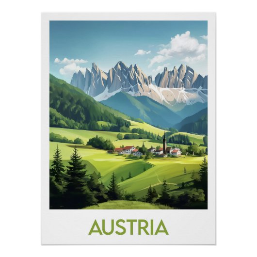 Poster Austria ポスター (正面)