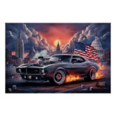 Poster Auto Drapeaux 04 ポスター (正面)