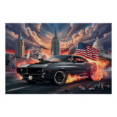 Poster Auto Drapeaux 07 ポスター (正面)