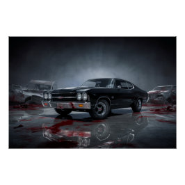 Poster Auto Noir ポスター
