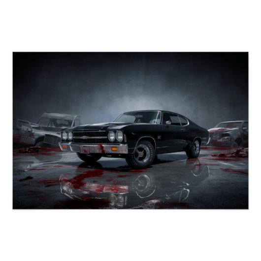 Poster Auto Noir ポスター (正面)