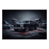 Poster Auto Noir 02 ポスター (正面)