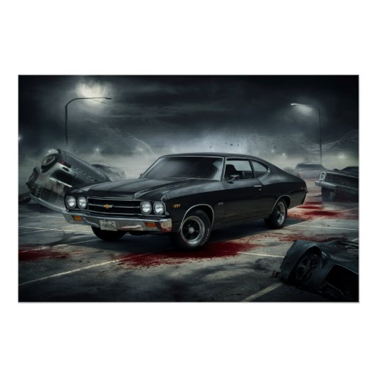 Poster Auto Noir 03 ポスター (正面)