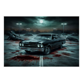 Poster Auto Noir 04 ポスター