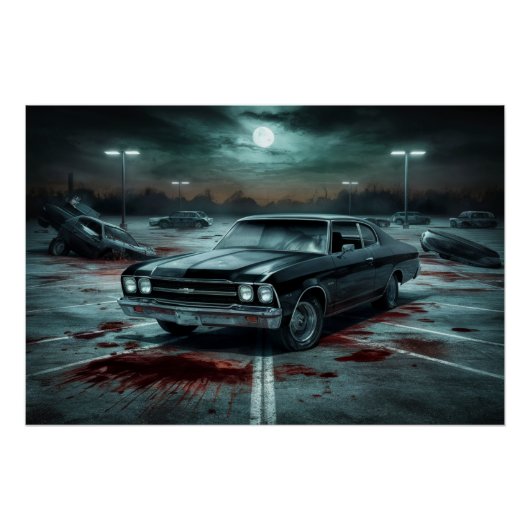 Poster Auto Noir 04 ポスター (正面)