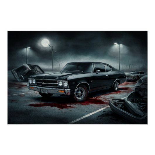 Poster Auto Noir 08 ポスター (正面)