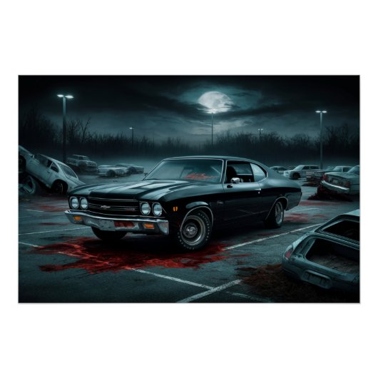 Poster Auto Noir 12 ポスター (正面)