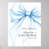 Poster Baby showerv delicate bow. ポスター (正面)