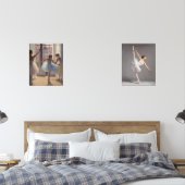 Póster Bailarinas frente a la ventana y Arabesco (寝室)